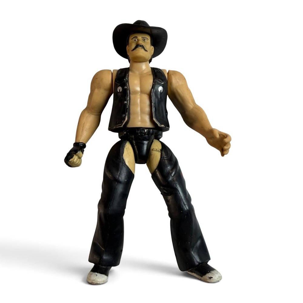 Vintage 1997 Jakks Pacific WWF Blackjack Bradshaw Action Figure Titan Sports